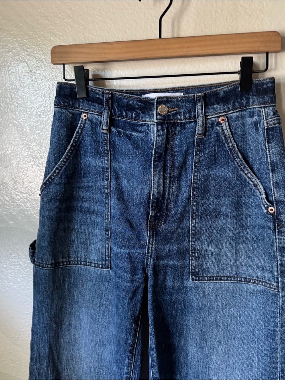 Daze | Far Out High Rise Wide Leg Jeans - Picture 3 of 8